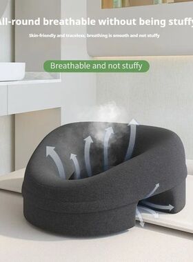 Memory Foam Breathable Head Pillow Ergonomics Lying Down Pil