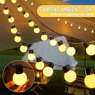 1PC LED Solar Light String,Outdoor White Balls Decoration Li