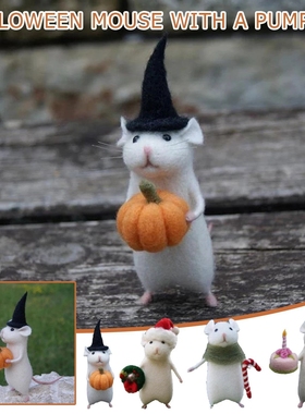 No Finish 2022 Halloween Hallowmas Christmals Mouse Mice wit