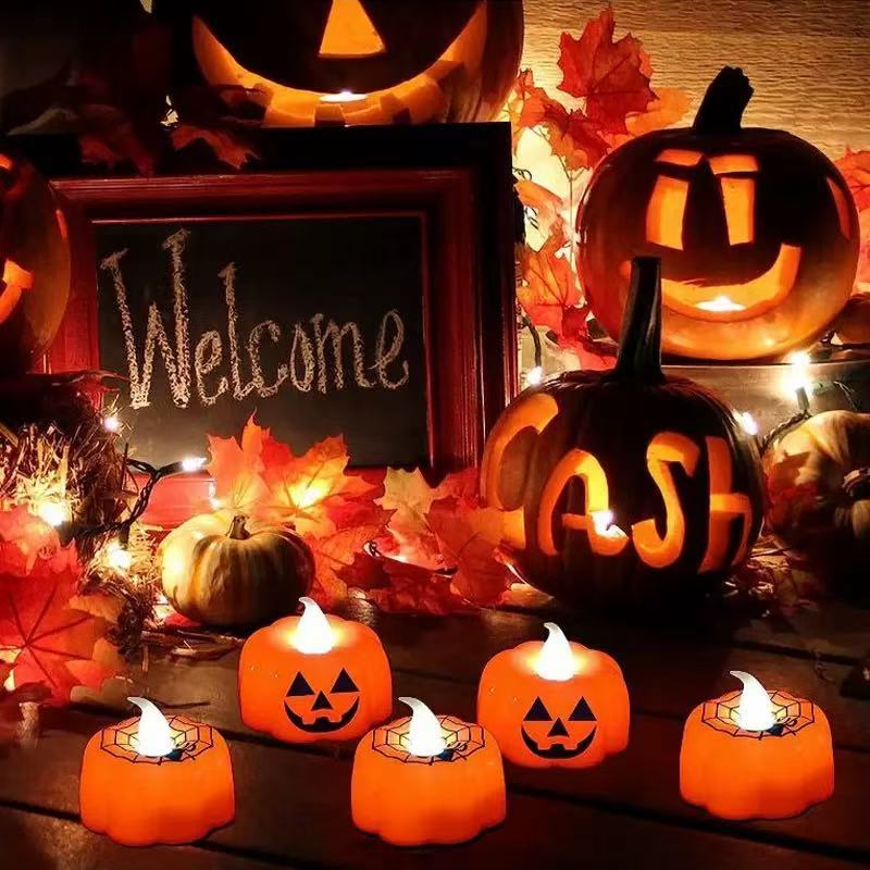 Halloween Decorations Led Electronic Candle Lights Luminous