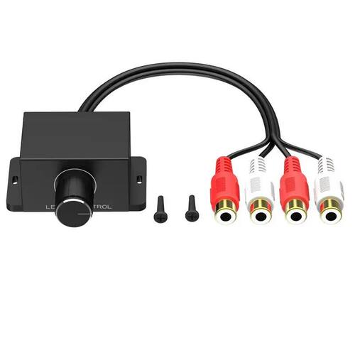 Durable Car Speaker Amplifier Bass RCA Level Remote Volume C