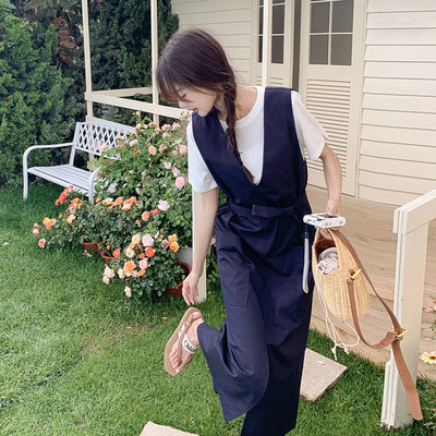 新品现货夏季定制套装俩穿收腰裙T抗皱凉感2C107-88015-P138-K188