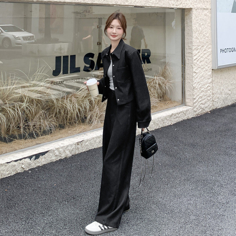 【爆款现货】老钱风休闲百搭套装088-7750 P185 K258