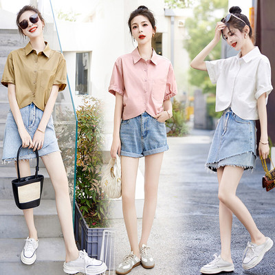 夏季新款纯棉T恤时尚休闲，女装T恤，怡心阁