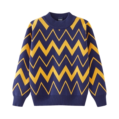 韩版细线秋冬男童纯棉保暖舒适B