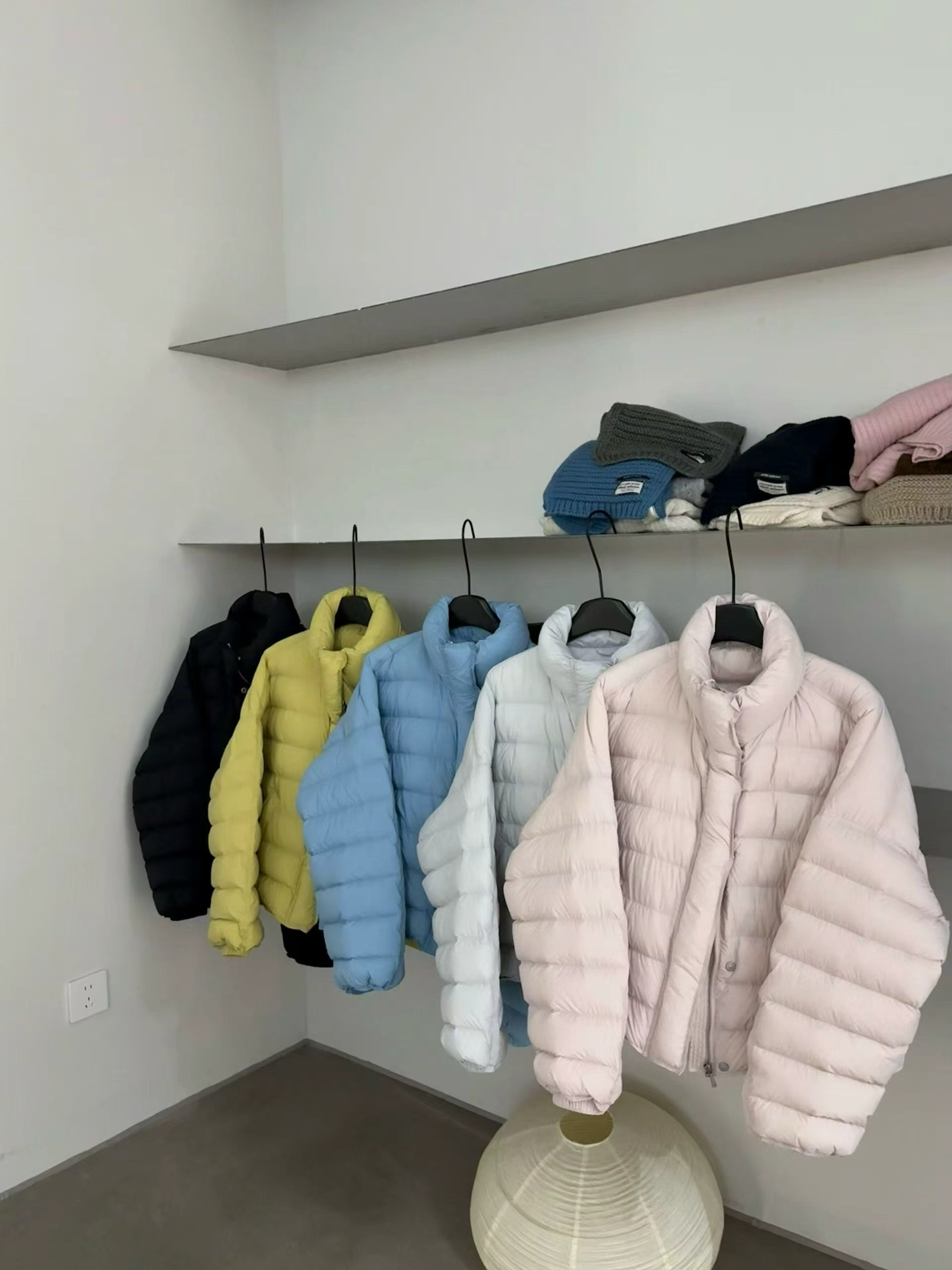 2025年冬新国标90白鸭绒排骨羽绒服糖果色立领小个子百搭保暖外套