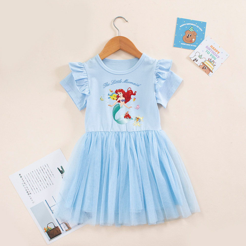 美人鱼公主裙女童夏季洋气连衣裙小女孩宝宝夏款时髦儿童夏装裙子,童装/婴儿装/亲子装,连衣裙,淘宝优惠券,粉丝福利购,淘宝优惠卷