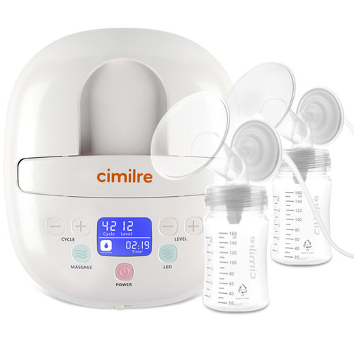 喜咪乐cimilre韩国进口S3S4电动双边吸奶器喜米乐不痛静音追奶 - 封面