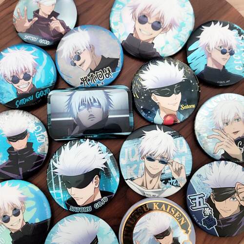 正版官谷五条悟个人池吧唧徽章咒术回战怀玉篇谷子二次元动漫周边