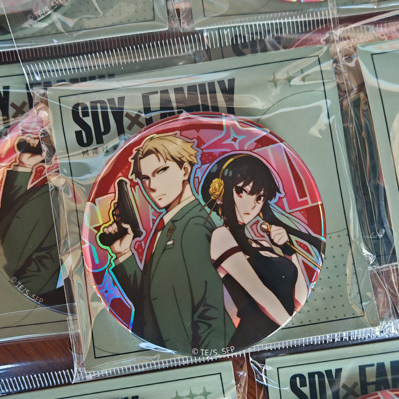 正版间谍过家家徽章吧唧二次元官方谷子黄昏劳德约尔正品周边