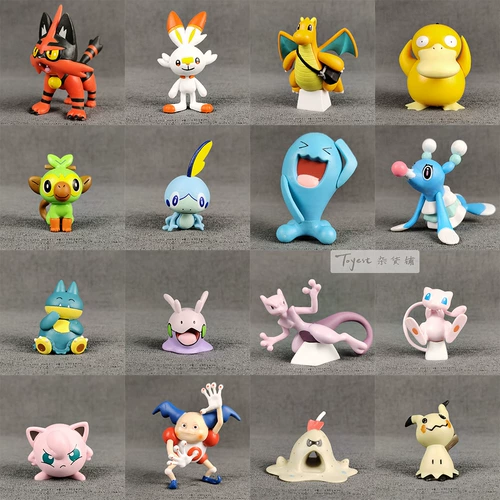 Коллекция моделей Pokémon Непрерывно обновляется подлинные монстры для Pock Pet Pet Pet Pot Pot Pot Pot Pet Peat