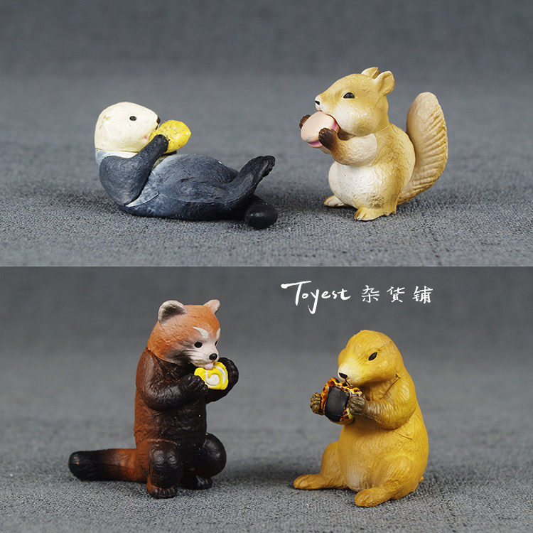 Greedy Small animals Model Decoration Genuine bulk Lovely animal Toy Gashapon squirrel Sea ottersin the Play mode/Anime/Periphery/cos/Board games , Hand to do/Toy/Dolls/BJD/Soldier , Egg Box/Toy/Siwan  category - from Buy2taobao.com to provide professional Taobao agent buy service