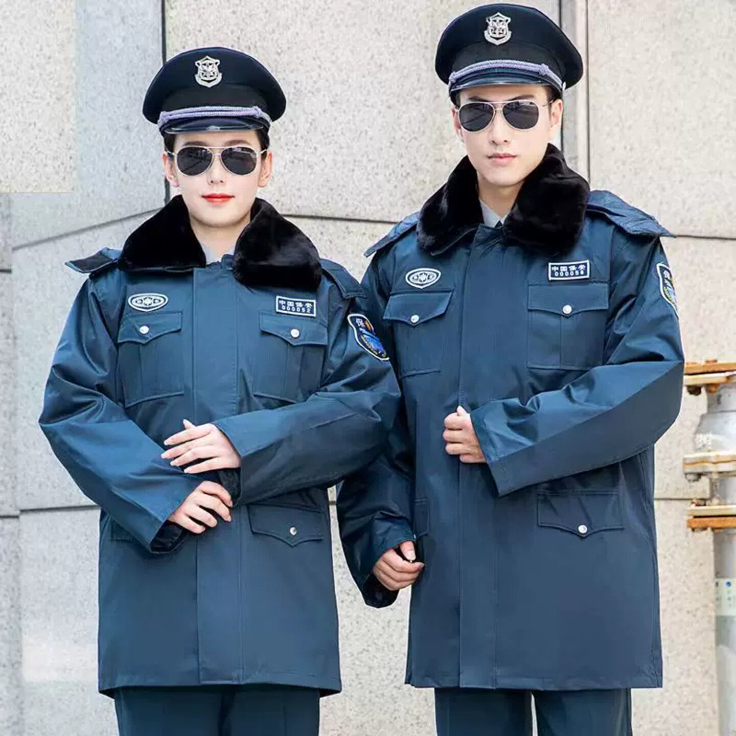 2011新式保安冬装加厚防寒棉衣