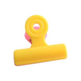 夹子晾晒衣固定多功能塑料小号大号开口家用办公文具防风可爱创意密封蚊帐糖果色彩色加厚强力圆形票据长尾夹