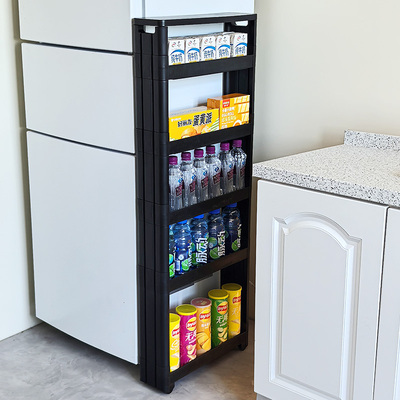 黑色7/8cm10厘米夹缝置物架