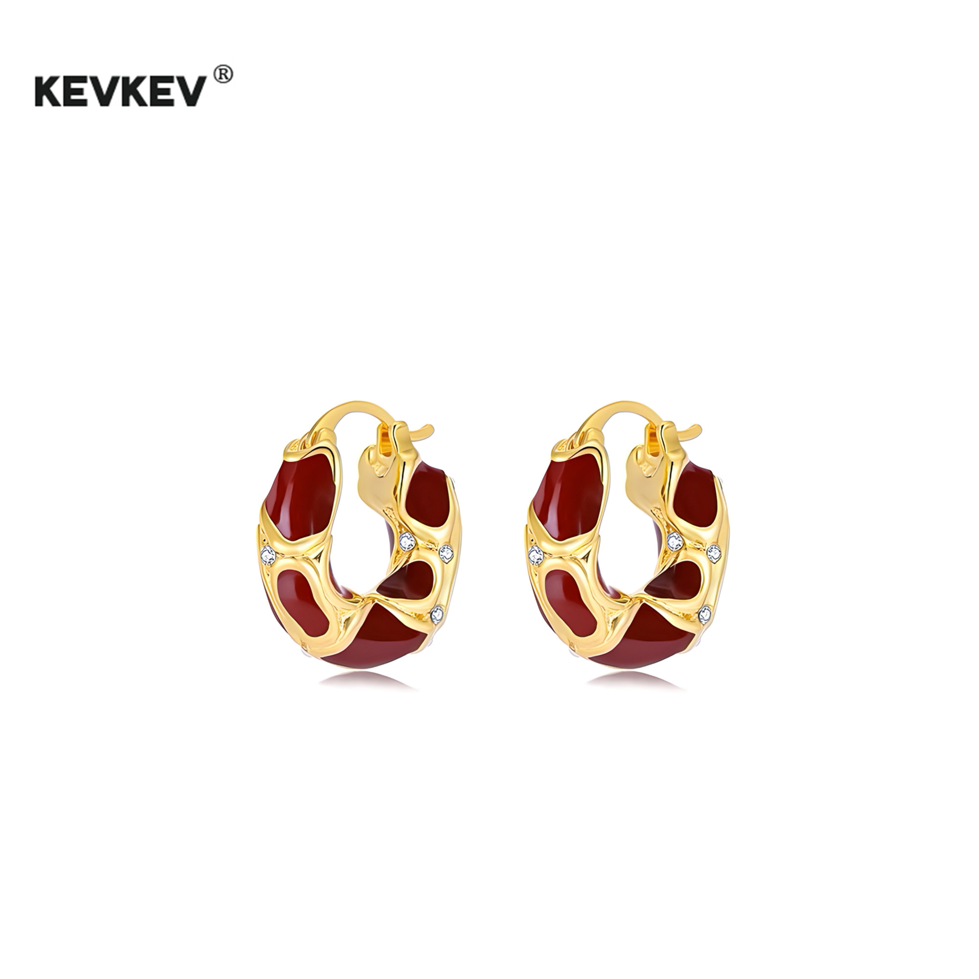 蛇来运转奢法式高级感耳环