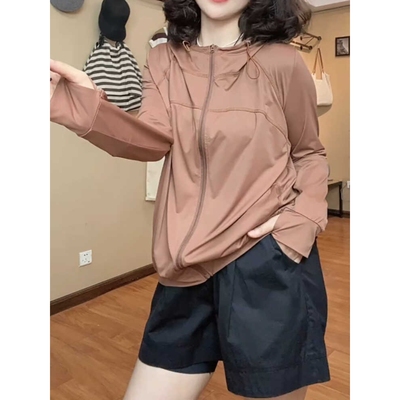 品牌防晒衣女款2025夏季新款薄款大码外套防晒服户外透气百搭冰丝
