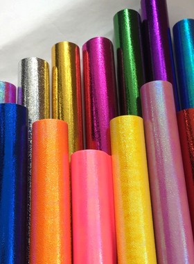 礼物包装纸珠光纸蓝色亮彩纸 儿童DIY手工纸 玫瑰折纸50X70CM