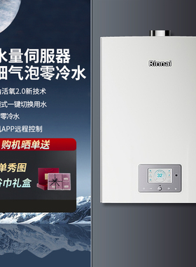 Rinnai/林内 RUS-UR16E88F-CB/20/24E88F燃气热水器三管零冷水