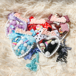 微光蔷薇 爱心泡泡 lolita项链甜系可爱糖果配饰梦幻蝴蝶结少女