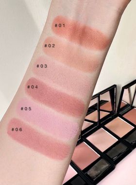 新色首发！ 台湾heme喜蜜heme特调腮紅Color Blush03#纯色腮红