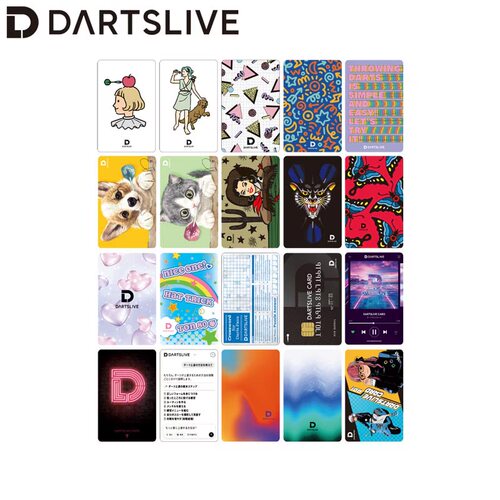 全球通用【#059期】新款DARTSLIVE飞镖机会员卡/数据卡/游戏卡