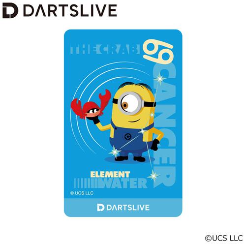 小黄人巨蟹座DARTSLIVE会员卡