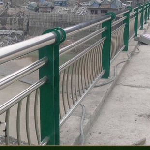 工厂直供定制 防撞护栏 河道护栏 景观护栏 铝合金护栏 桥梁护栏