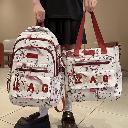 国风大容量高颜值双肩背包