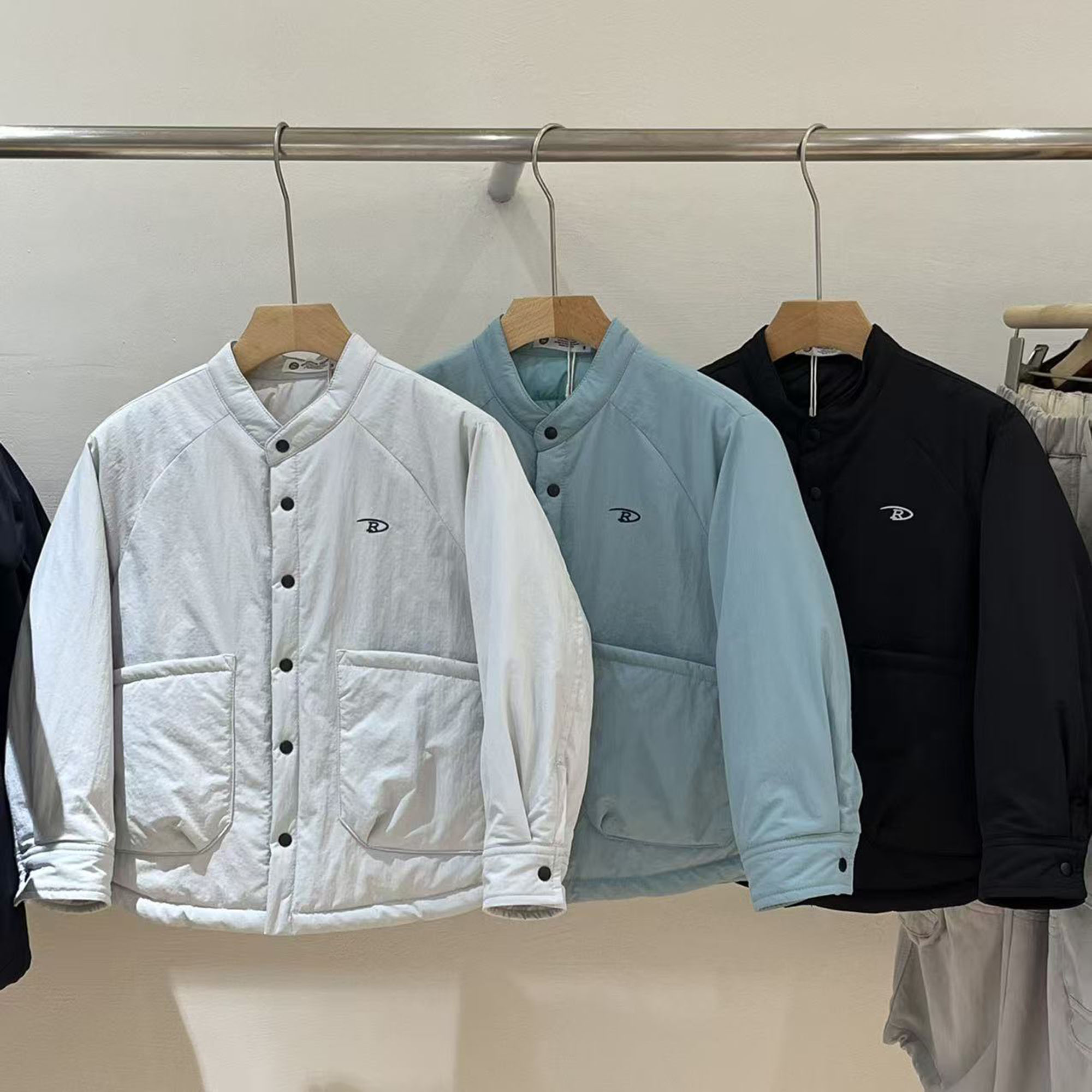 秋冬童装立领轻便保暖棉服
