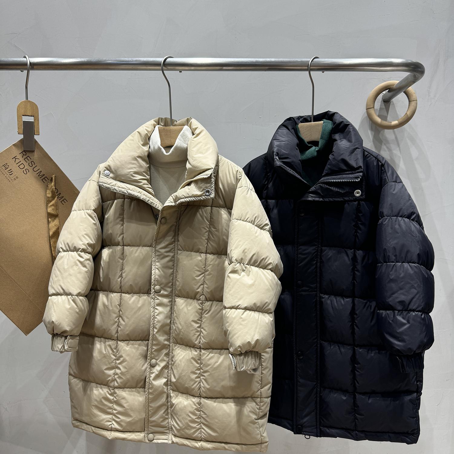 简历24冬季时尚加厚长款羽绒服