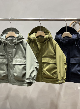 大口袋厚棉服简历家暖男女童冬季