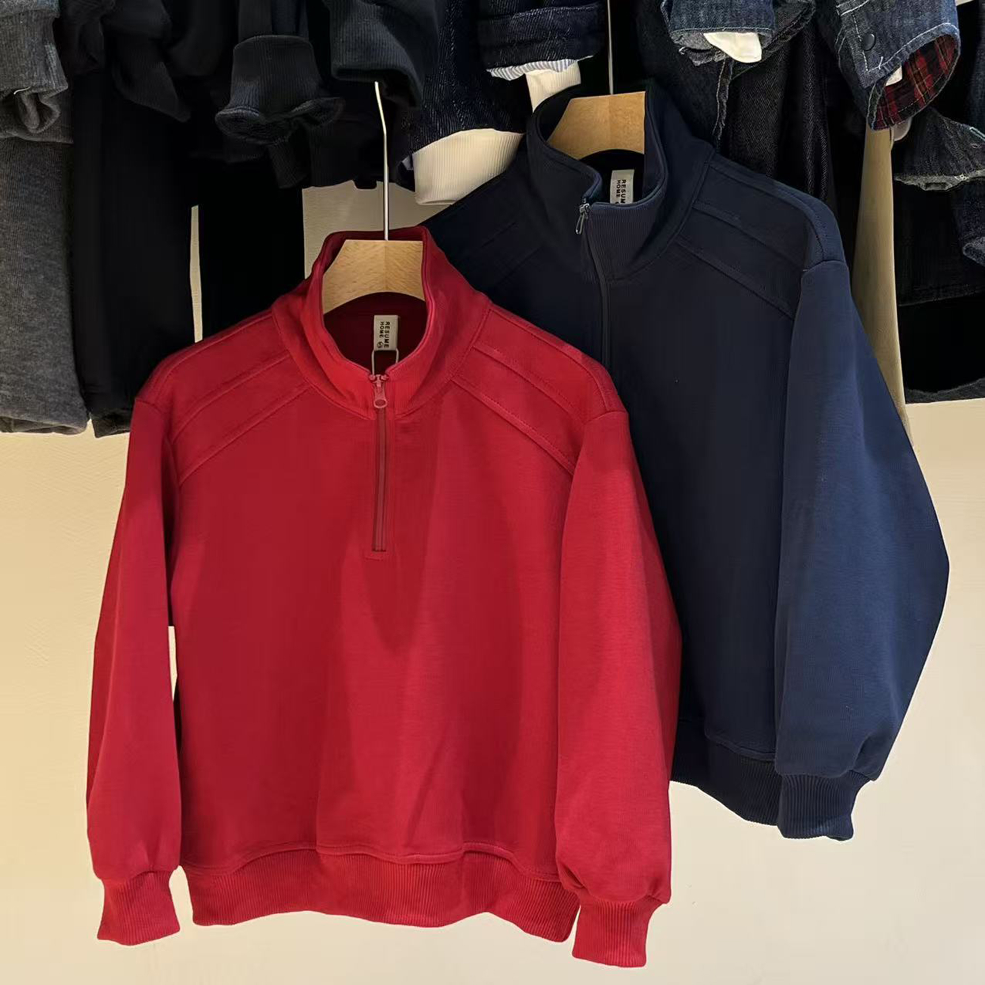 简历童装秋冬儿童套头卫衣