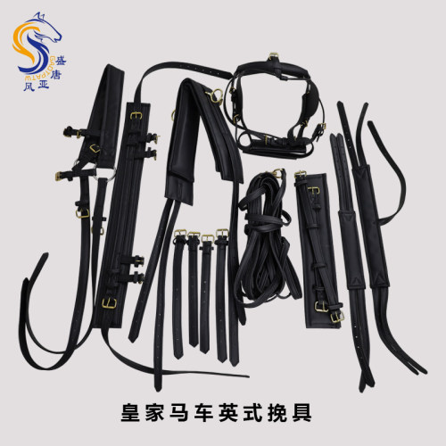 皇家马车英式挽具拉马马套