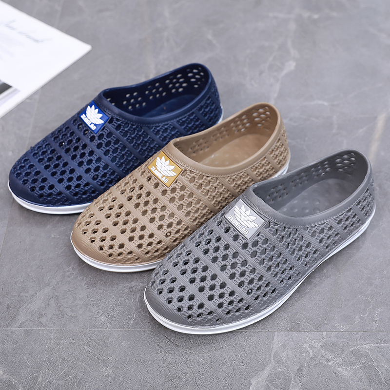 洞洞鞋情侣夏季新款女士防水工作