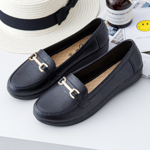 防滑低帮工作护士单鞋软底时尚