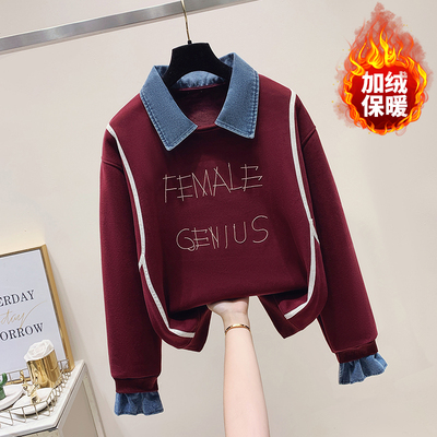 2025年冬季新款加绒加厚卫衣