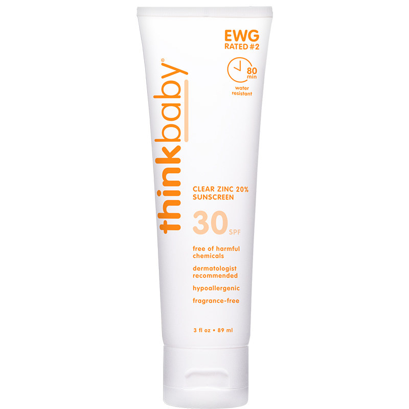 【新品】Thinkbaby辛克宝贝SPF30婴幼儿物理防晒霜89ml新品军训女
