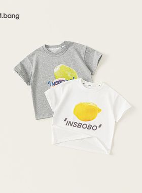 ）上衣字母XY图片】印花夏圆领儿童【（T恤65194