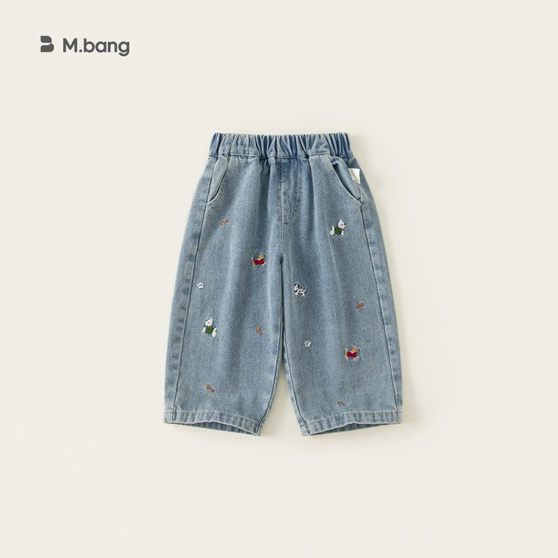 女童童装长裤宽松小女孩新品儿童