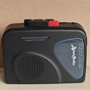 美国品牌磁带机录音机随身听收录放收音机复古怀旧可外放式卡带机