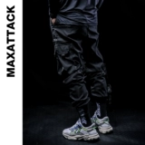 Осенние спортивные штаны, комбинезон для отдыха для спортзала, оверсайз, большой размер, в стиле панк