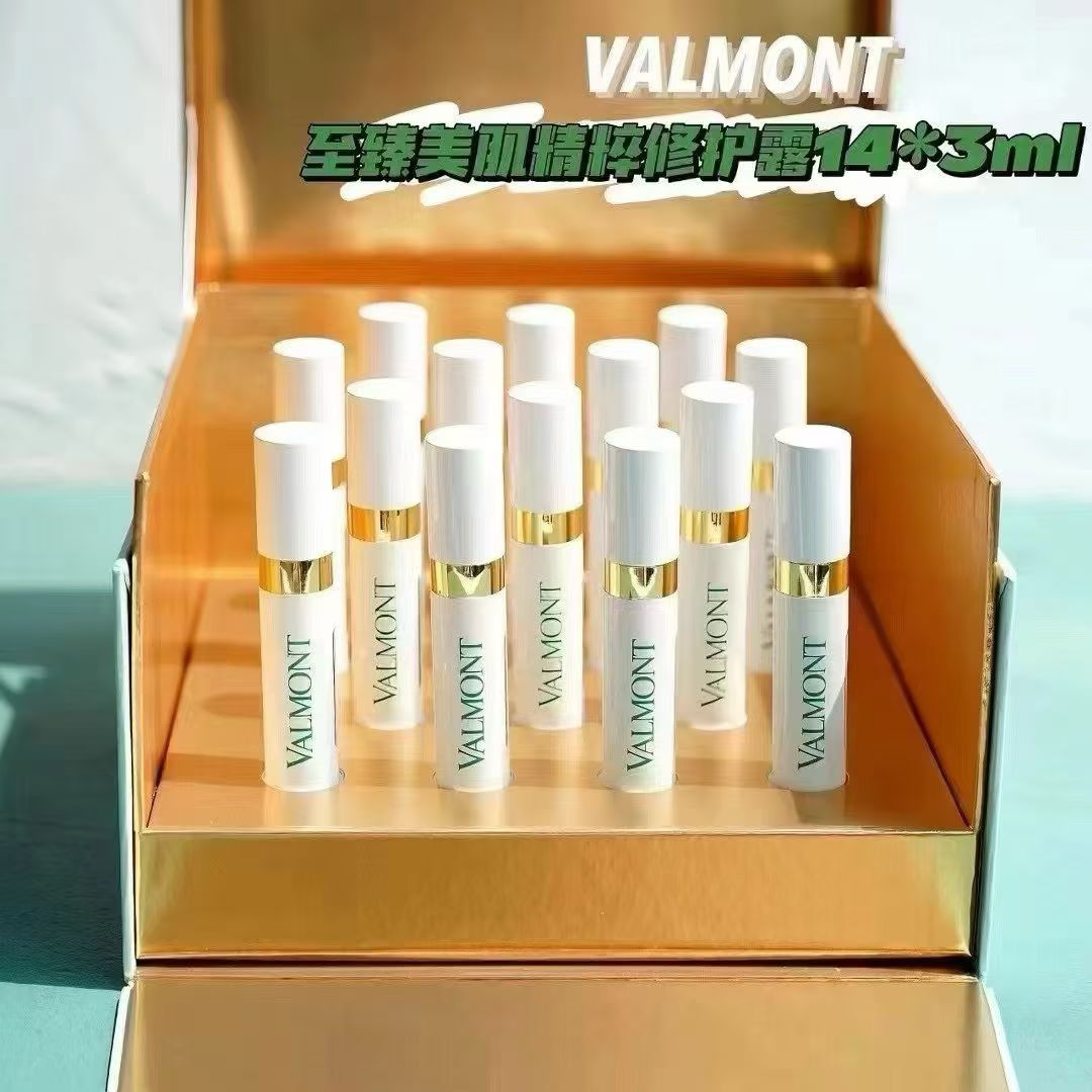 现货Valmont法尔曼时光大师28天密集精华至臻美肌精粹修护14*3ml