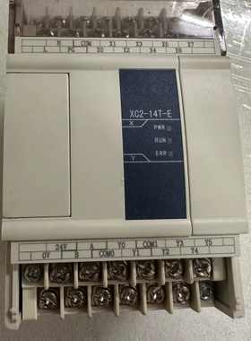 信捷PLC XC2-14T-E，拆机品，功能完好。AC100 议价