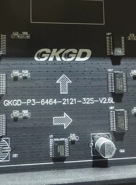 高科P3 LED显示屏，型号GKGD-P3-6464-212 议价