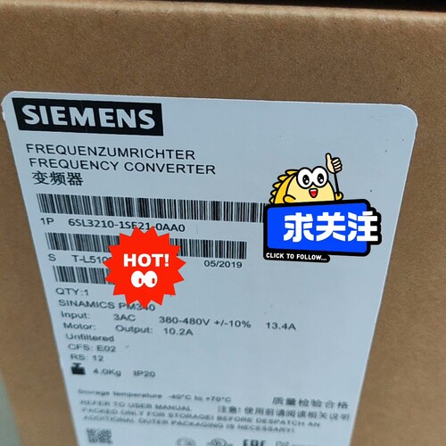 6SL3210-1SE21-0AA0西门子S120 变频器4 议价