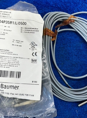 Baumer堡盟IFRM 04P35B1/L/0500接近传 议价