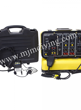 Amcom™II2名潜水员便携式无线可充电通讯器水肺潜水救援水下作业