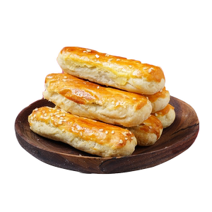 老北京特产京隆牛舌饼2kg传统酥皮芝麻椒盐饼中式糕点心怀旧零食