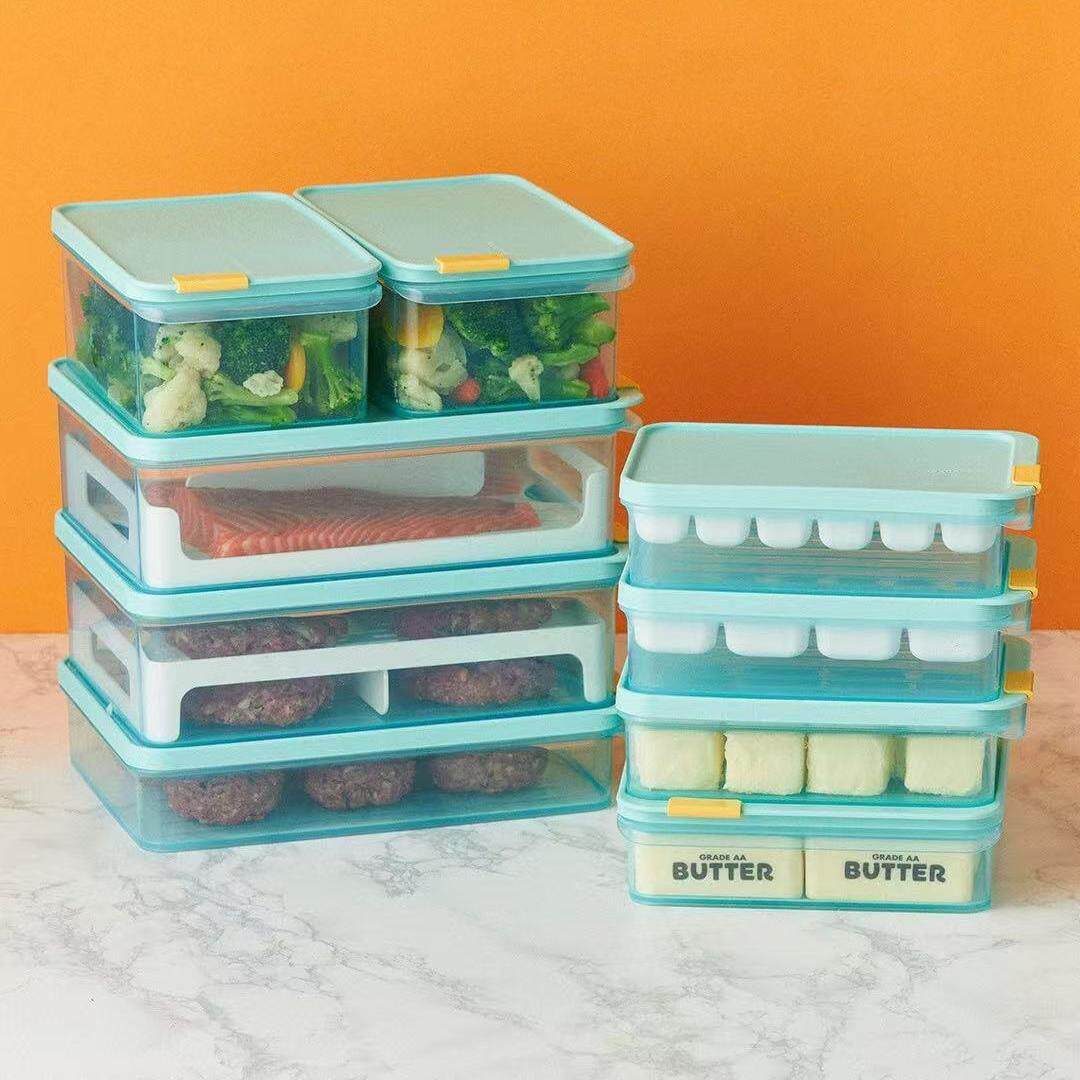 韩国代购进口冰箱收纳整理神器食品密封盒保鲜微波炉洗碗机可用